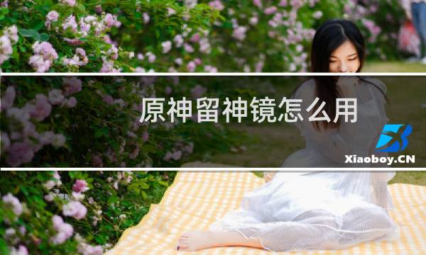 原神留神镜怎么用