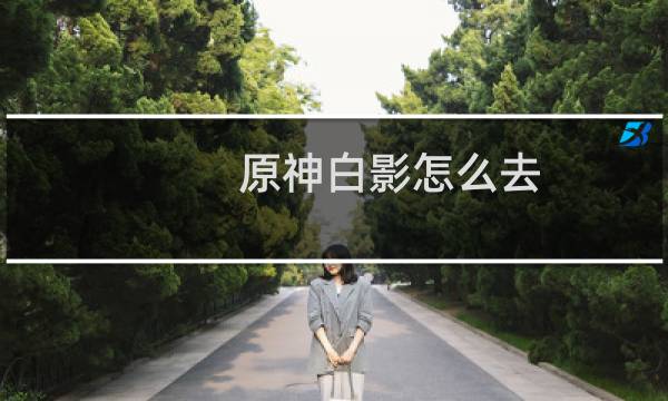 原神白影怎么去