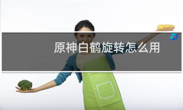 原神白鹤旋转怎么用