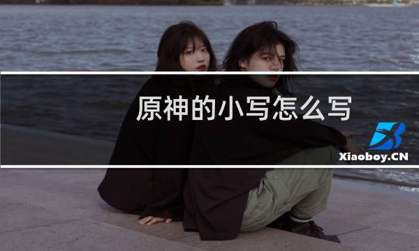 原神的小写怎么写