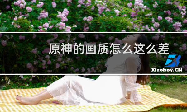 原神的画质怎么这么差
