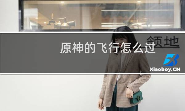 原神的飞行怎么过