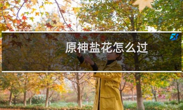原神盐花怎么过