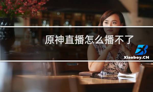 原神直播怎么播不了