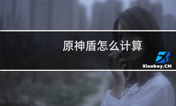 原神盾怎么计算