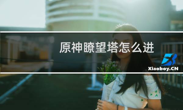 原神瞭望塔怎么进