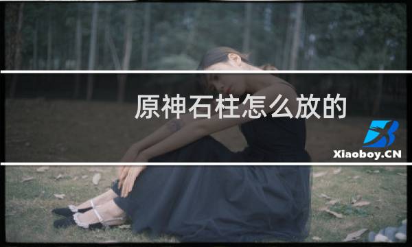 原神石柱怎么放的