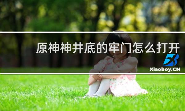 原神神井底的牢门怎么打开