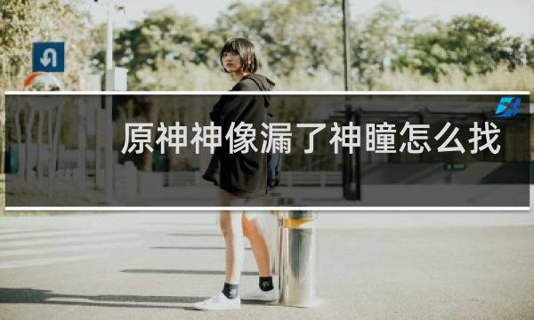 原神神像漏了神瞳怎么找
