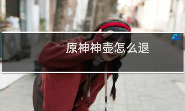 原神神壶怎么退