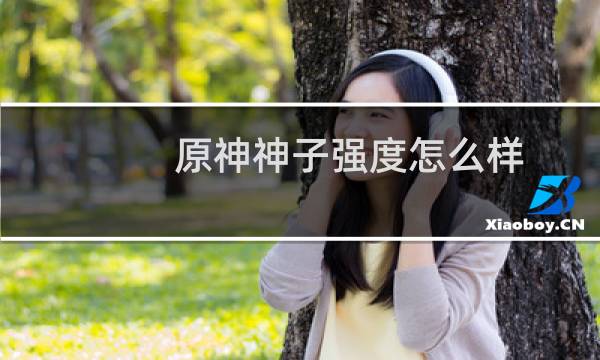 原神神子强度怎么样