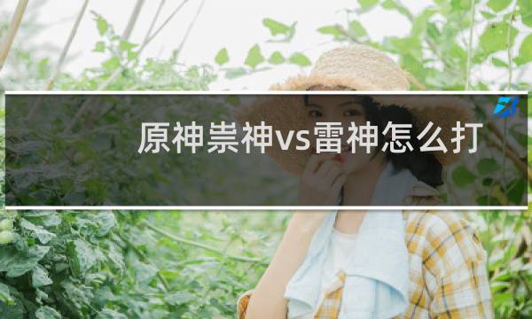 原神祟神vs雷神怎么打
