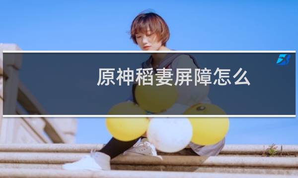 原神稻妻屏障怎么