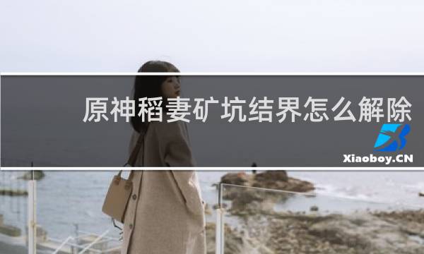 原神稻妻矿坑结界怎么解除