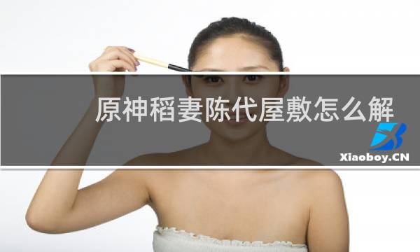 原神稻妻陈代屋敷怎么解