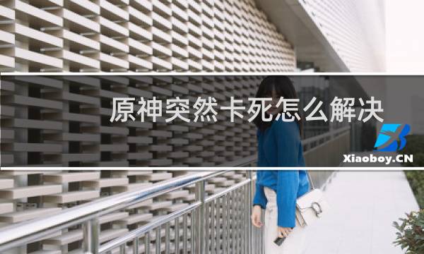原神突然卡死怎么解决