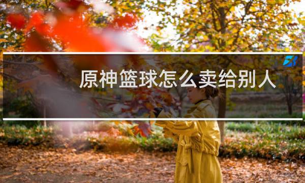 原神篮球怎么卖给别人