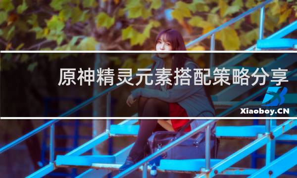 原神精灵元素搭配策略分享