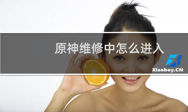 原神维修中怎么进入