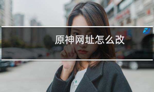 原神网址怎么改