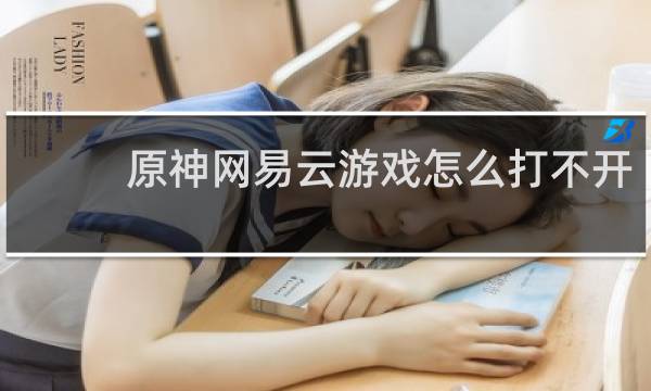原神网易云游戏怎么打不开