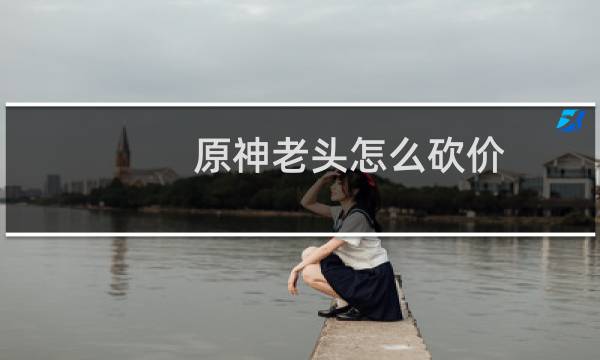 原神老头怎么砍价