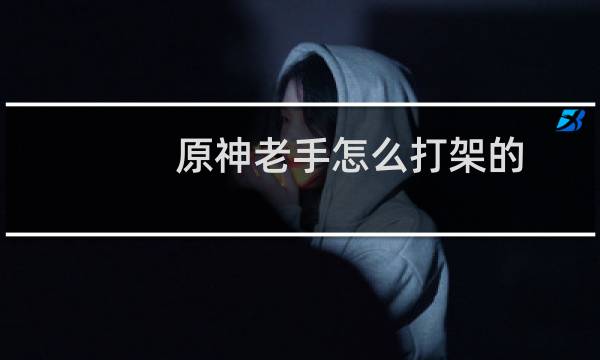 原神老手怎么打架的