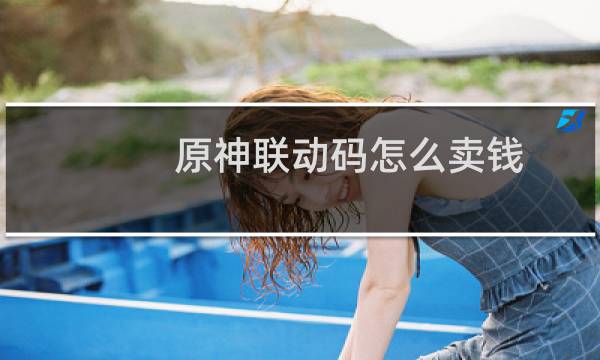 原神联动码怎么卖钱