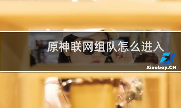 原神联网组队怎么进入