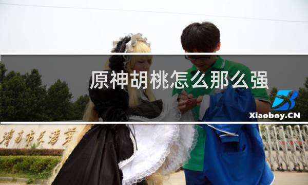 原神胡桃怎么那么强