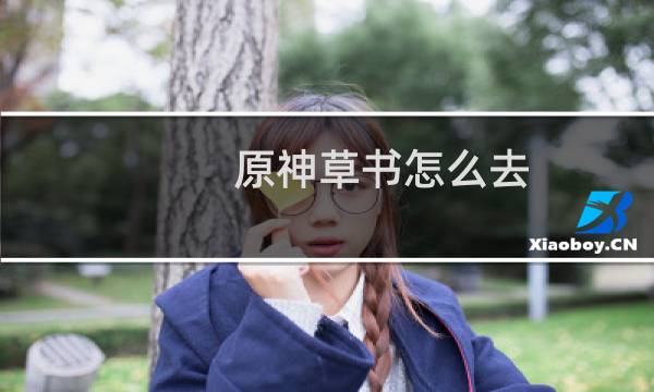 原神草书怎么去