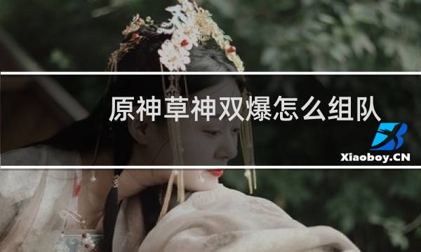 原神草神双爆怎么组队