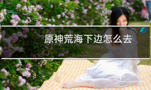 原神荒海下边怎么去