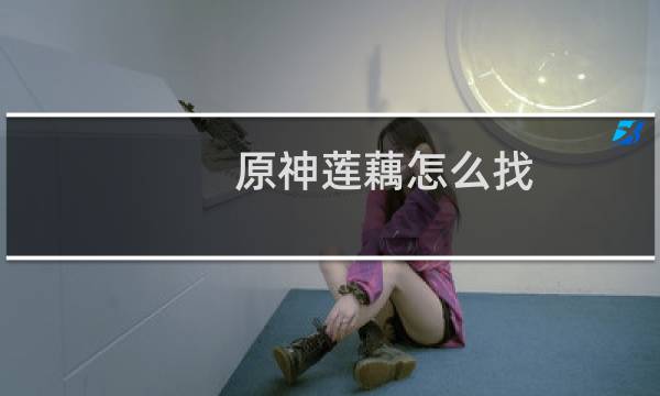 原神莲藕怎么找