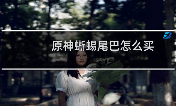 原神蜥蜴尾巴怎么买