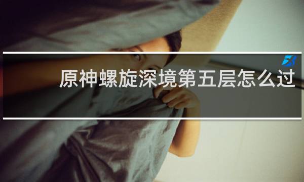 原神螺旋深境第五层怎么过