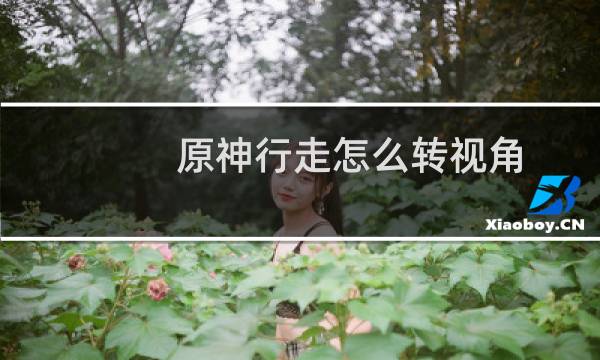 原神行走怎么转视角