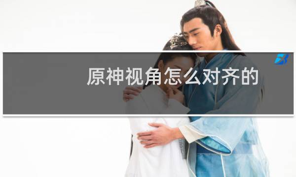 原神视角怎么对齐的