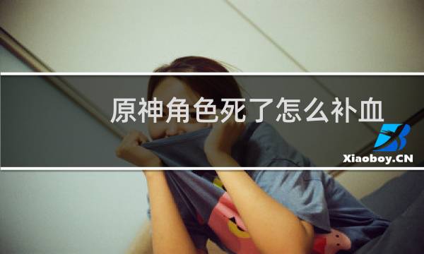 原神角色死了怎么补血