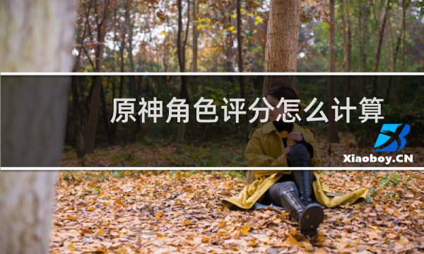 原神角色评分怎么计算