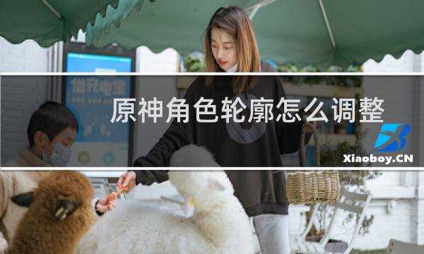 原神角色轮廓怎么调整