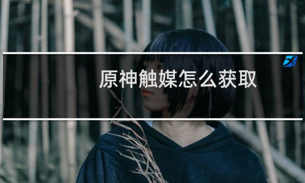 原神触媒怎么获取