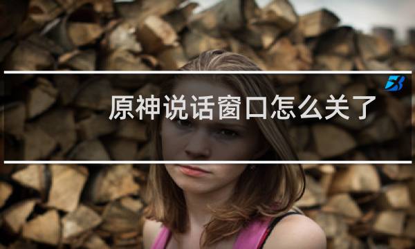 原神说话窗口怎么关了