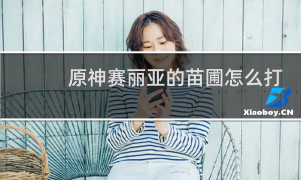 原神赛丽亚的苗圃怎么打