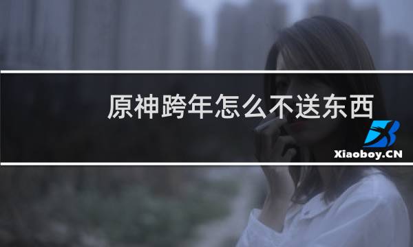 原神跨年怎么不送东西