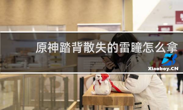 原神踏背散失的雷瞳怎么拿