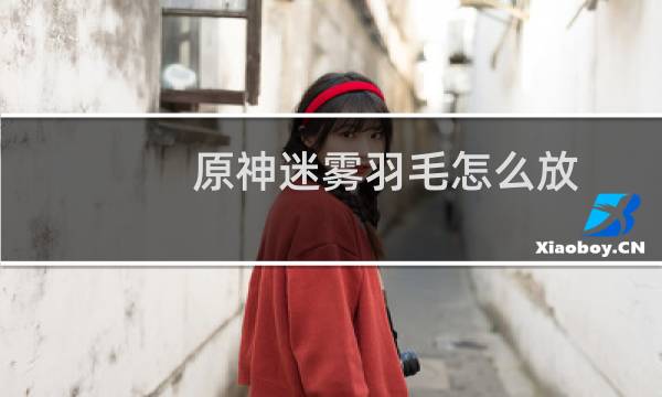 原神迷雾羽毛怎么放