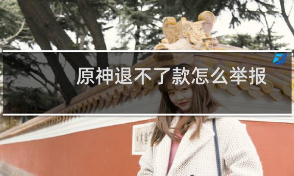 原神退不了款怎么举报