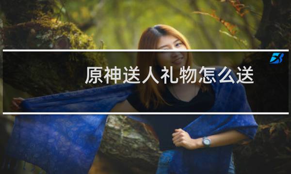 原神送人礼物怎么送