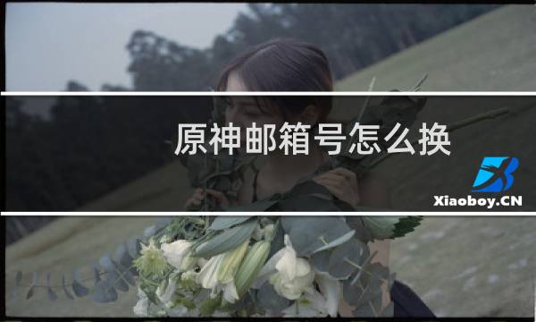 原神邮箱号怎么换